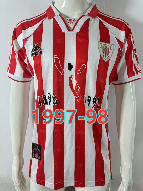 Athletic Bilbao Home Retro Jersey S-2XL