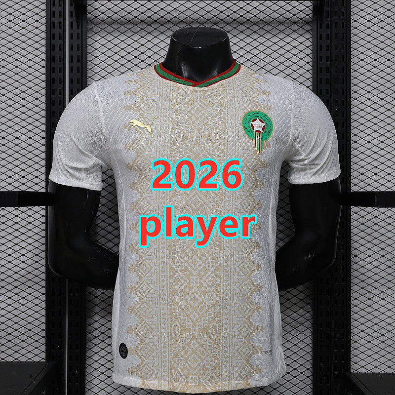 Morocco Away Player 32 Teams Jersey S-2XL 32