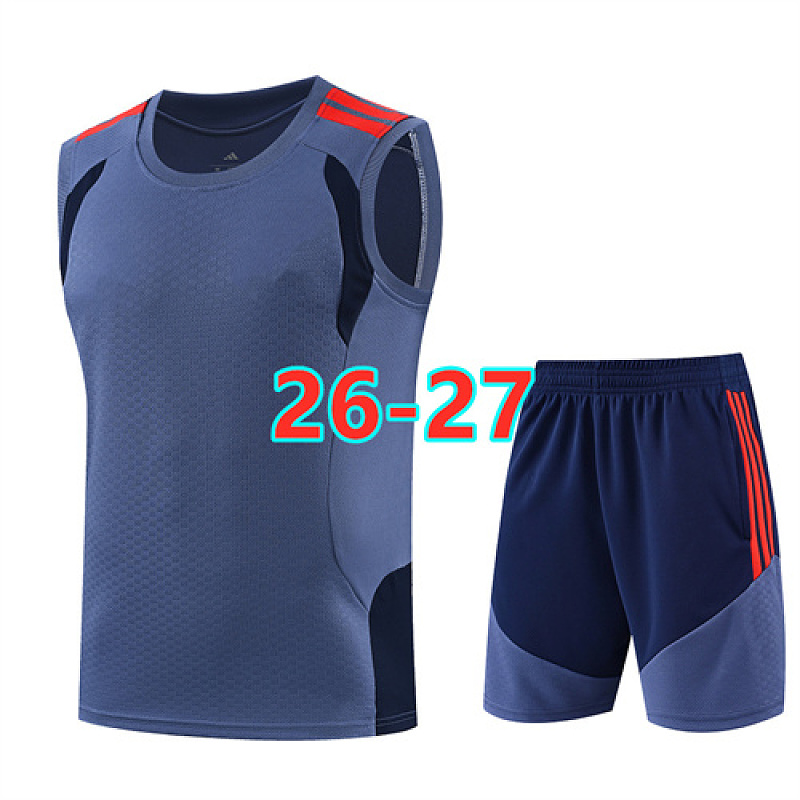 26-27 Bayern Short Sleeve Vest Tracksuit S-2XL