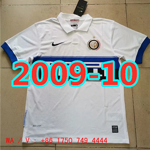 Inter Milan Retro TopThai Quality Away Jersey S-2XL