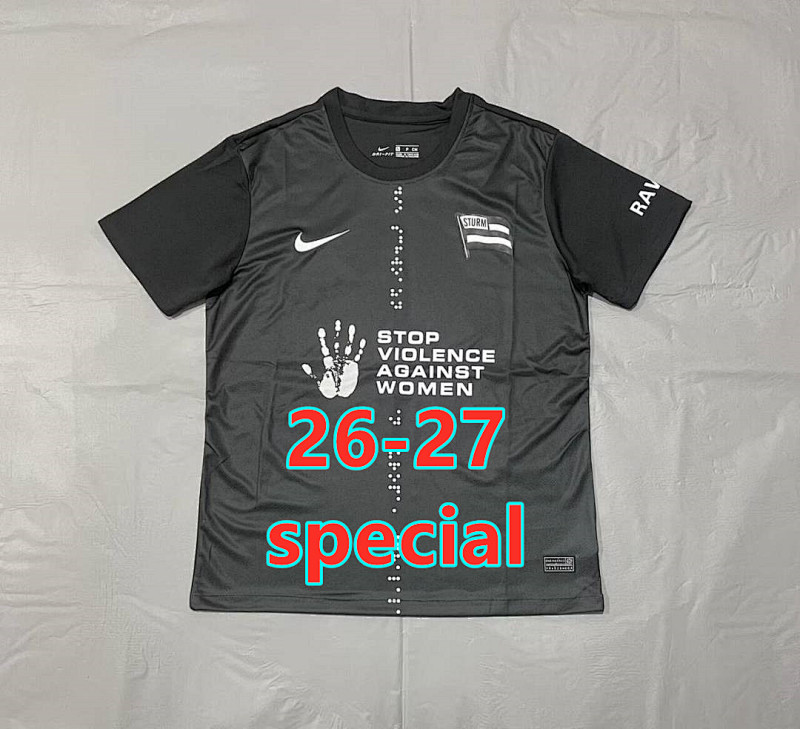 26-27 Sturm Graz Special Fans Version Jersey S-4XL