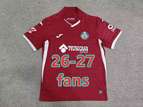 26-27 Getafe Away Fans Version Jersey S-4XL
