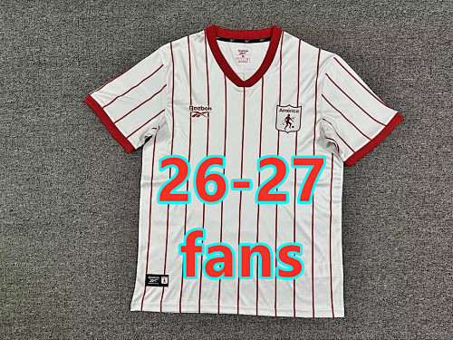 26-27 America De Cali Away Fans Version Jersey S-4XL