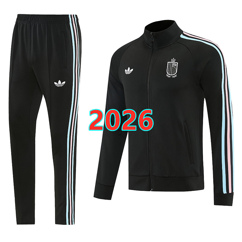 Belgium Long Zipper Jacket S-2XL