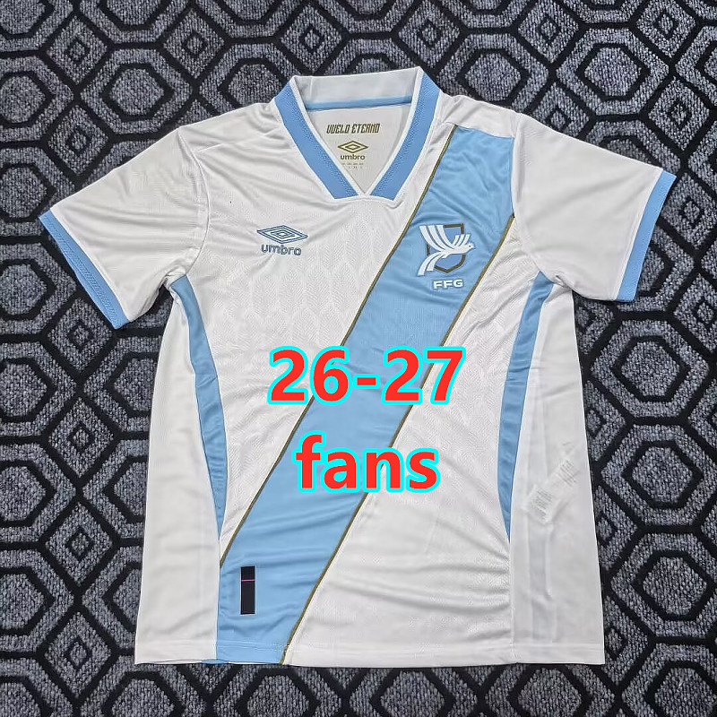26-27 Guatemala Home Fans Version Jersey S-4XL