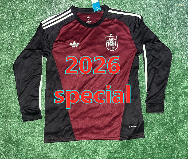 Spain Special Fans Long Sleeve Jersey S-4XL