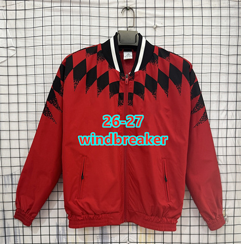 26-27 Manchester United Windbreaker S-2XL