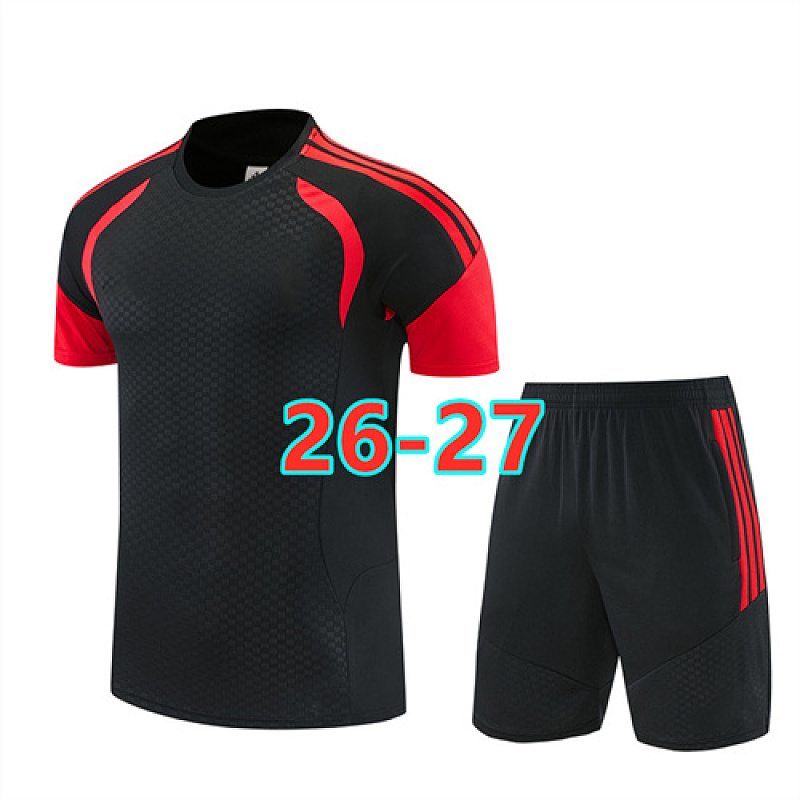 26-27 Manchester United Short Sleeve Tracksuit Kit S-2XL