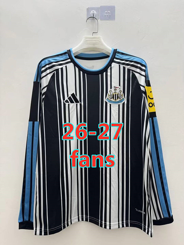 26-27 Newcastle United Home Fans Long Jersey S-4XL