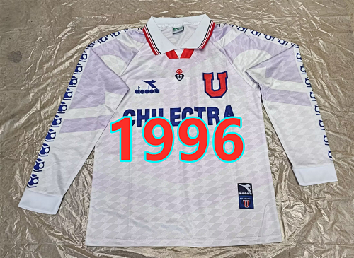 Universidad De Chile Away Retro Long Jersey S-2XL