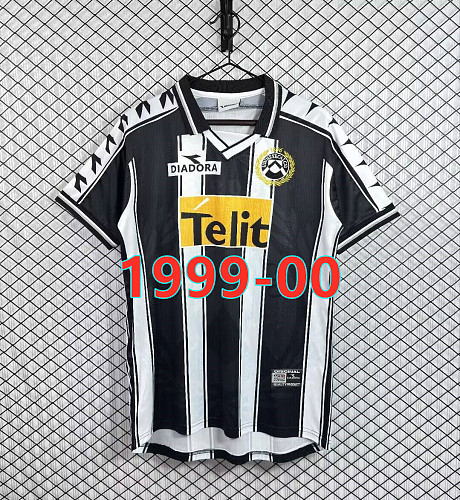 Udinese Home Retro Fans Version Jersey S-2XL