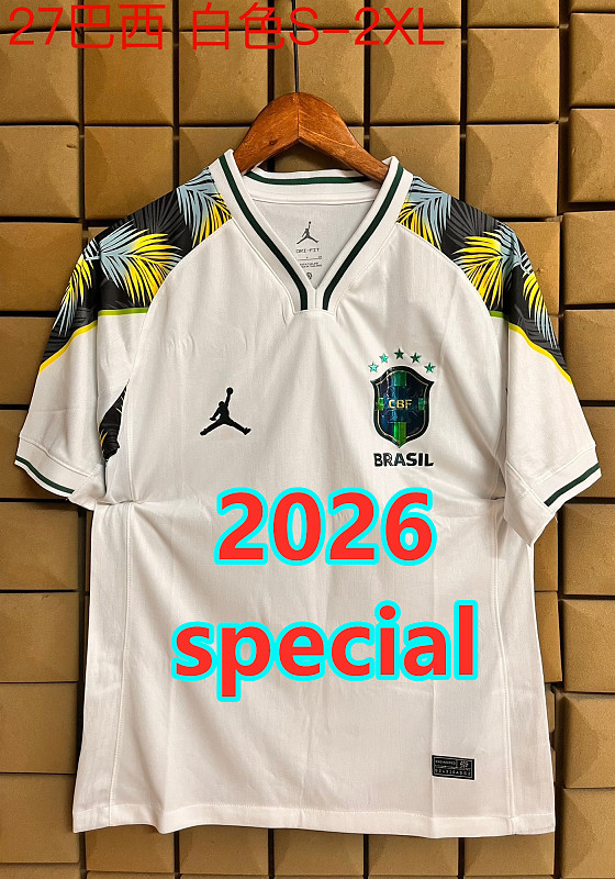 Brazil Special Fans Version Jersey S-2XL