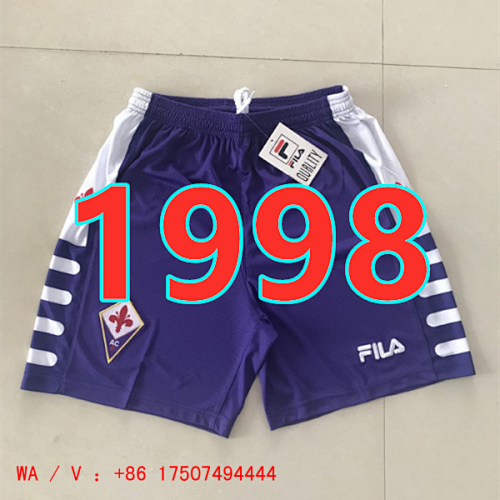 Fiorentina Retro Shorts S-Xxl