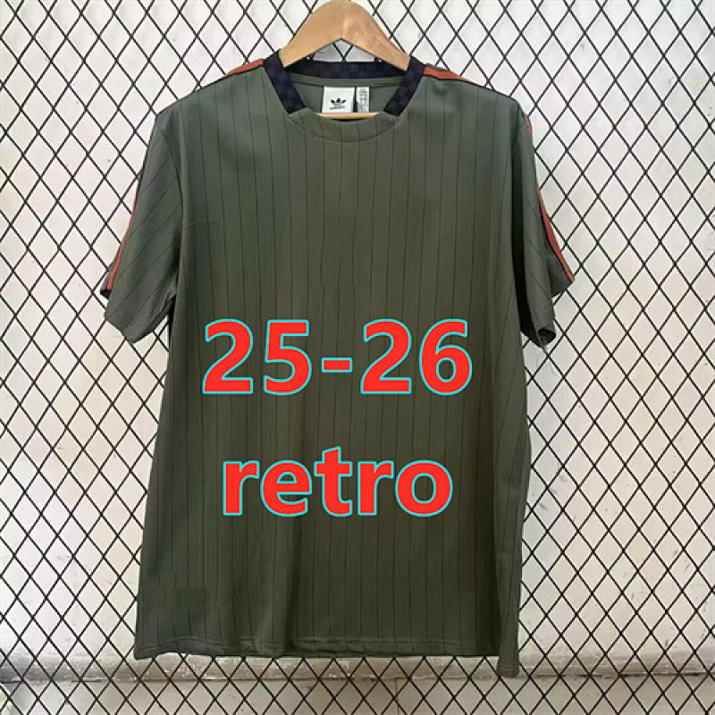 25-26 Bayern Retro Fans Version Jersey S-2XL
