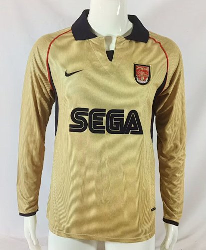 Arsenal 01-02 Retro Away Long Sleeve Jersey S-2XL
