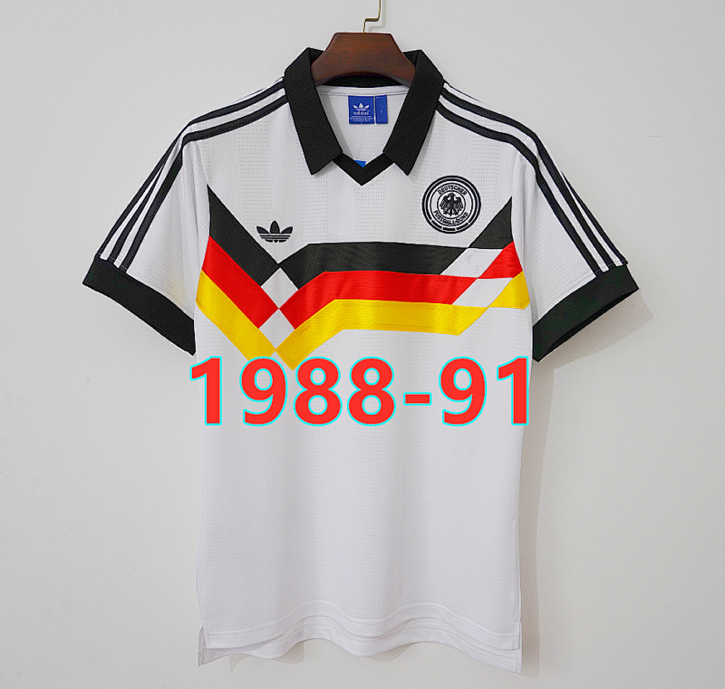 Germany Home Retro Jerseys S-2XL