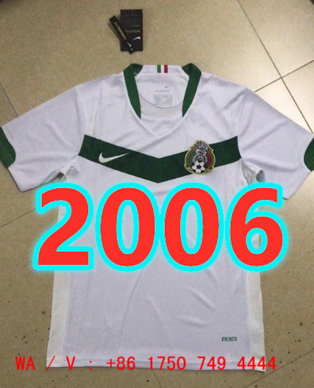 Mexico Retro Away Jersey S-2XL