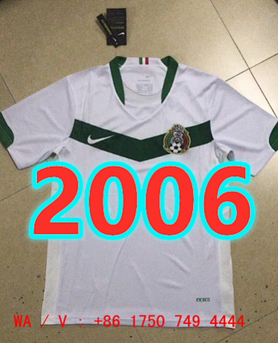 Mexico Retro Away Jersey S-2XL