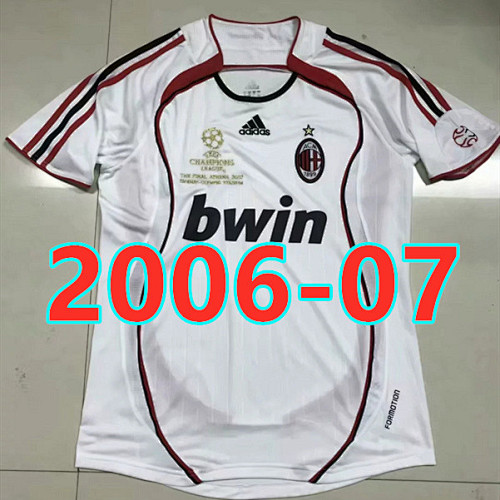 AC Milan Retro S-Xxl Away Jersey AC