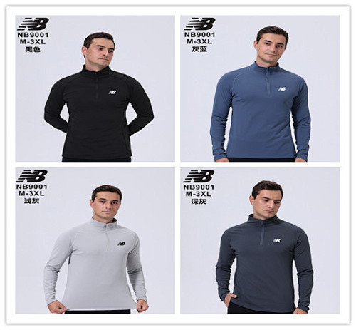 25-26 New Balance Long Sleeve T-shirt Jersey M-3XL T