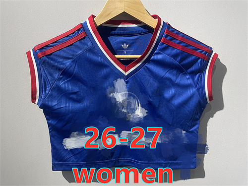 26-27 Manchester United Away Women Short Vest S-2XL