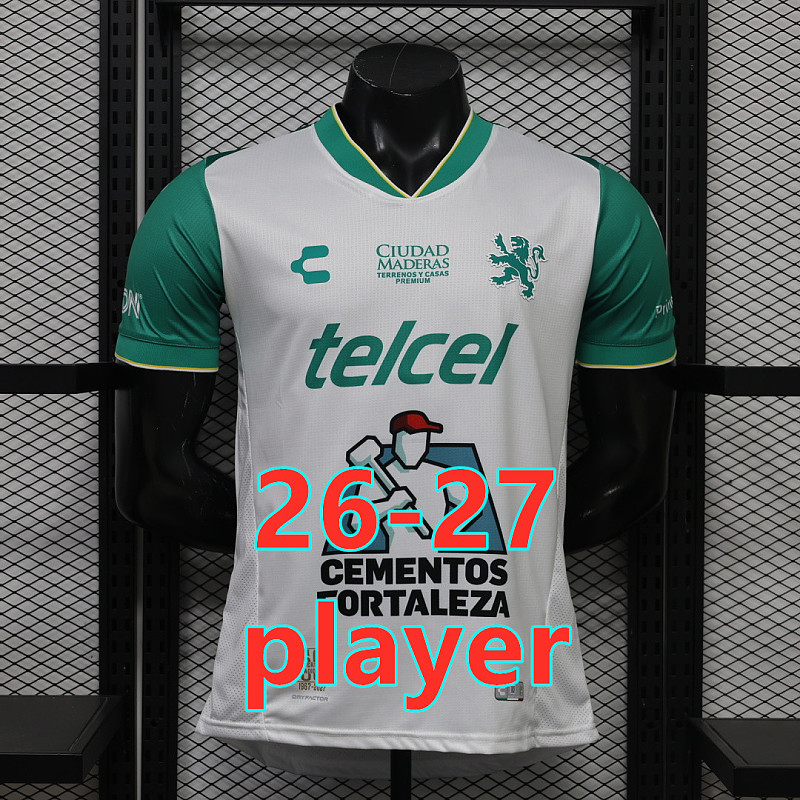 26-27 Leon Away Player Version Jersey S-3XL