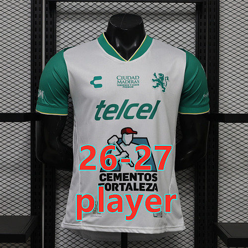 26-27 Leon Away Player Version Jersey S-3XL
