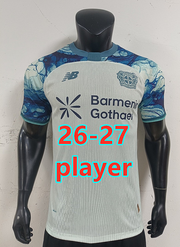 26-27 Leverkusen Away Player Version Jersey S-2XL