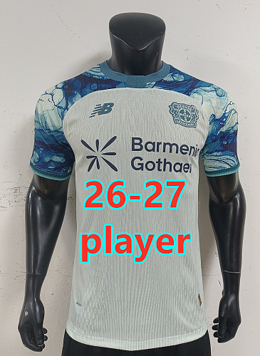 26-27 Leverkusen Away Player Version Jersey S-2XL