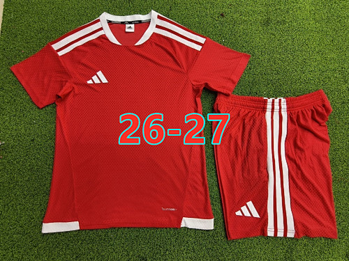 Adidas 26-27 A-D Player Version Short Sleeve Tracksuit S-2XL D2602
