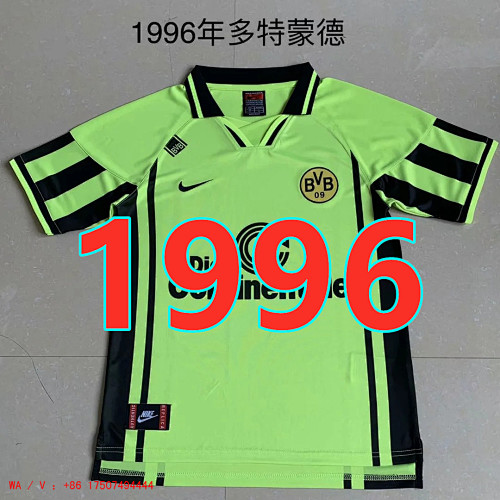 Dortmund Retro Home TopThai Quality Jersey -2XL