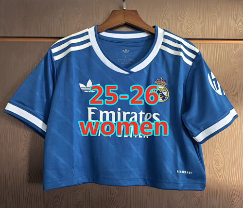 25-26 Real Madrid Third Women Jersey S-2XL