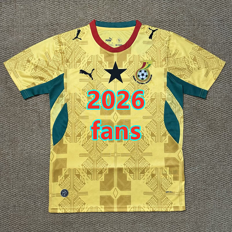 Ghana Away Fans Version Jersey S-4XL