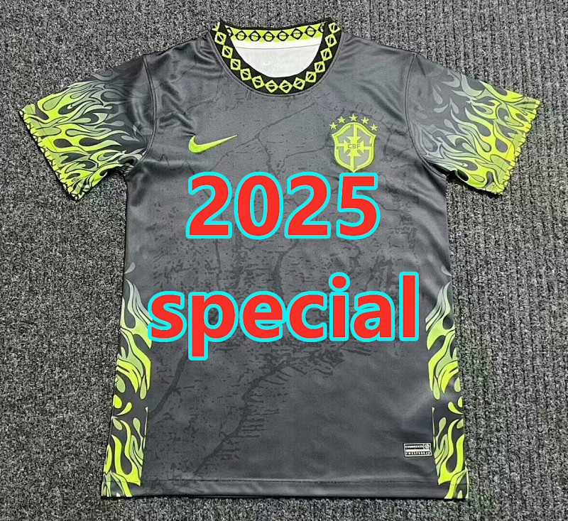 Brazil Special Fans Version Jersey S-2XL