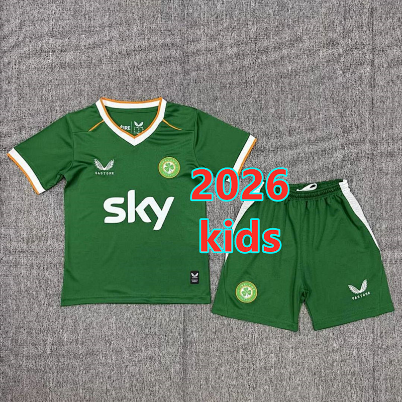 Ireland Home Kids Jersey+shorts Kit 16 -28