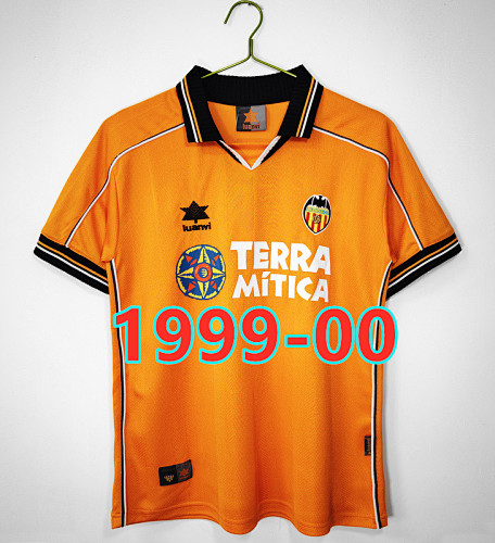 Valencia Away Retro Jersey S-2XL