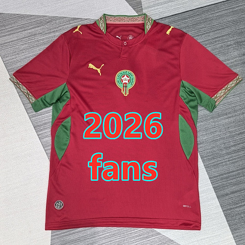 Morocco Home Fans 8 Teams Jersey S-4XL 8