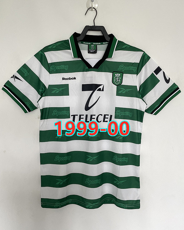 Sporting CP Home Retro Jersey S-2XL