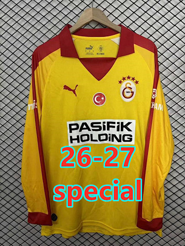 26-27 Galatasaray Special Fans Long Sleeve Jersey S-4XL