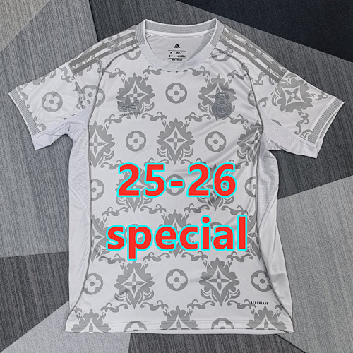 25-26 Real Madrid Special Fans Version Jersey S-4XL LV