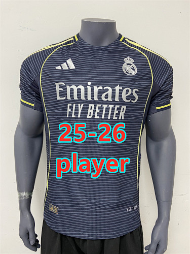 25-26 Real Madrid Away Player Version Jersey S-2XL