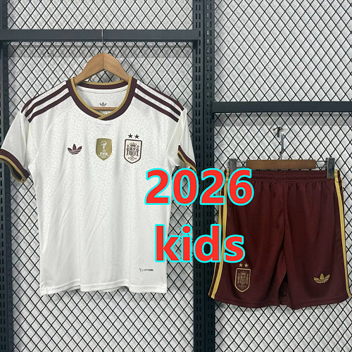 Spain Away Kids With 2 Stars Kit 16 -28