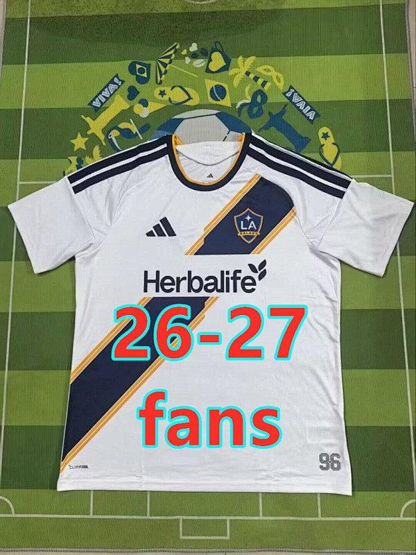 26-27 LA Galaxy Home Fans Version Jersey S-4XL