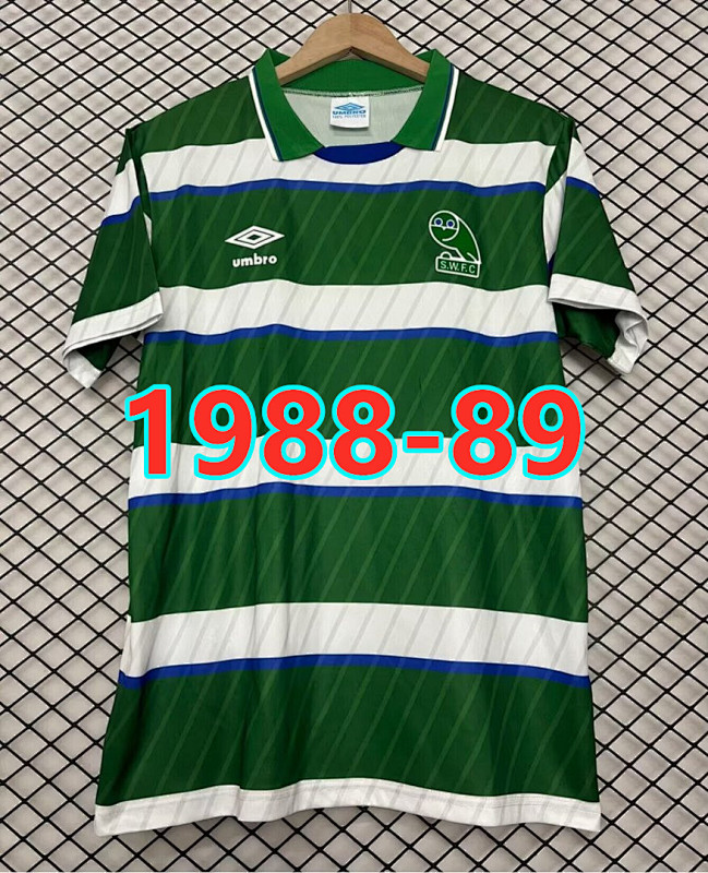 Sheffield Wednesday Away Retro Fans Version Jersey S-4XL