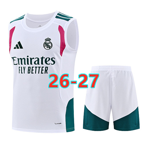 26-27 Real Madrid Vest Tracksuit S-2XL