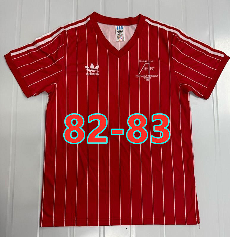 82-83 Aberdeen Home Retro Jersey S-4XL
