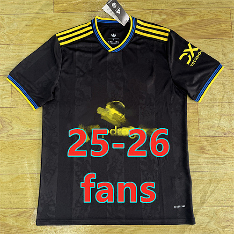 25-26 Manchester United Third Fans Version Jersey S-4XL