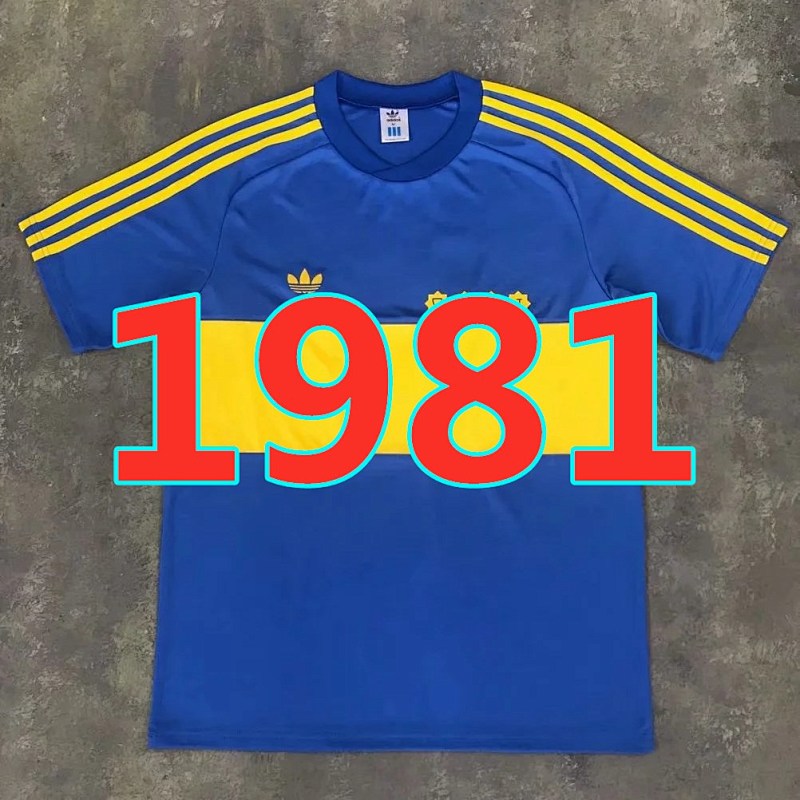 Boca Juniors Retro Home Jersey S-Xxl