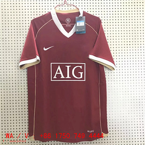 Manchester United Retro Home Jersey S-Xxl