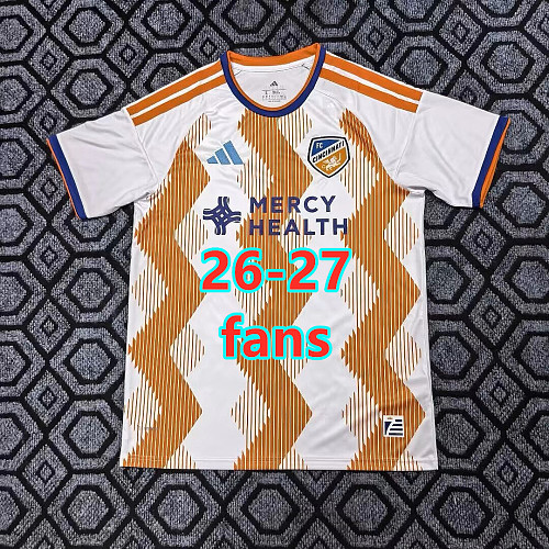 26-27 Cincinnati Home Fans Version Jersey S-4XL